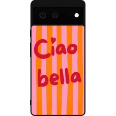 Google Pixel 6 Case Hülle - Silikon schwarz Bye Bella 2026