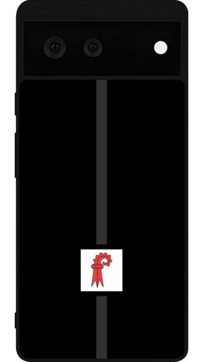 Coque Google Pixel 6 - Silicone rigide noir Canton BL noir