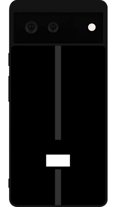 Coque Google Pixel 6 - Silicone rigide noir Canton FR noir