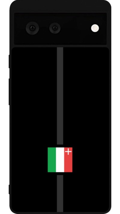 Coque Google Pixel 6 - Silicone rigide noir Canton NE noir