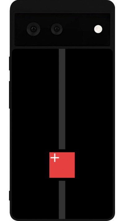 Coque Google Pixel 6 - Silicone rigide noir Canton SZ noir