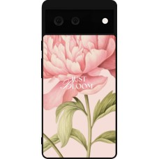 Google Pixel 6 Case Hülle - Silikon schwarz Just Bloom 2026