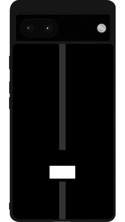 Google Pixel 6a Case Hülle - Silikon schwarz Kanton FR schwarz