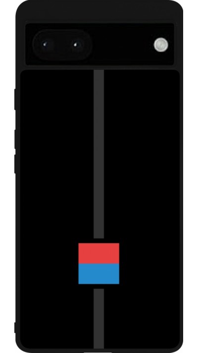 Google Pixel 6a Case Hülle - Silikon schwarz Kanton TI schwarz