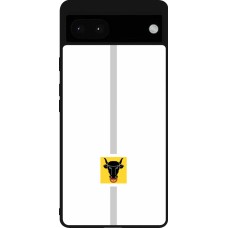 Google Pixel 6a Case Hülle - Silikon schwarz Kanton UR weiss