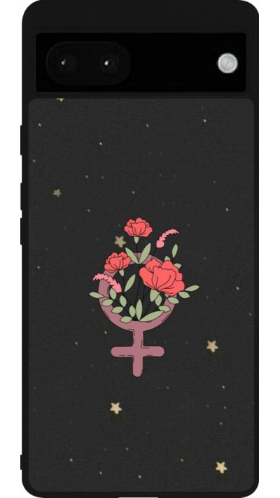 Coque Google Pixel 6a - Silicone rigide noir Womens day 2026 1
