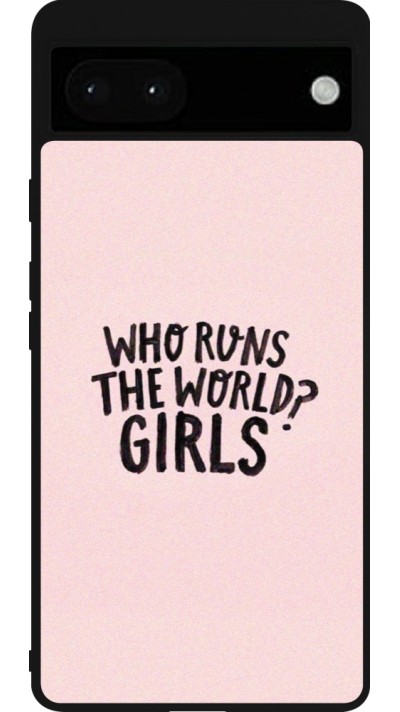 Coque Google Pixel 6a - Silicone rigide noir Womens day 2026 3