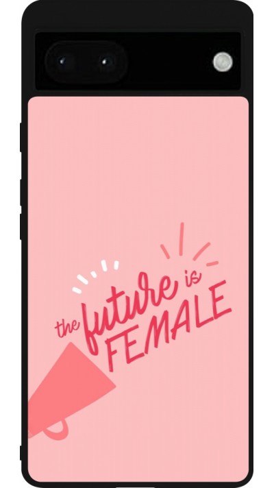 Coque Google Pixel 6a - Silicone rigide noir Womens day 2026 4