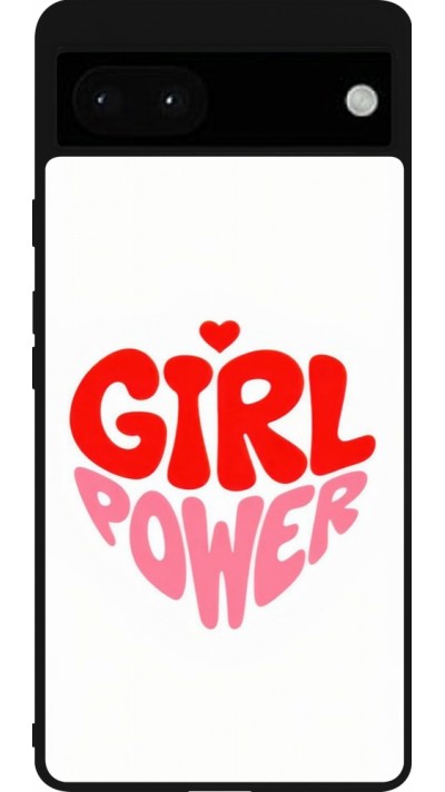 Coque Google Pixel 6a - Silicone rigide noir Womens day 2026 6