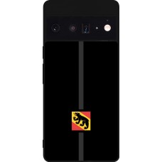 Google Pixel 6 Pro Case Hülle - Silikon schwarz Kanton BE schwarz