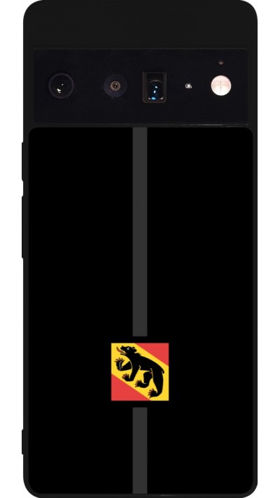 Google Pixel 6 Pro Case Hülle - Silikon schwarz Kanton BE schwarz