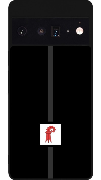 Google Pixel 6 Pro Case Hülle - Silikon schwarz Kanton BL schwarz