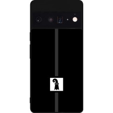 Google Pixel 6 Pro Case Hülle - Silikon schwarz Kanton BS schwarz