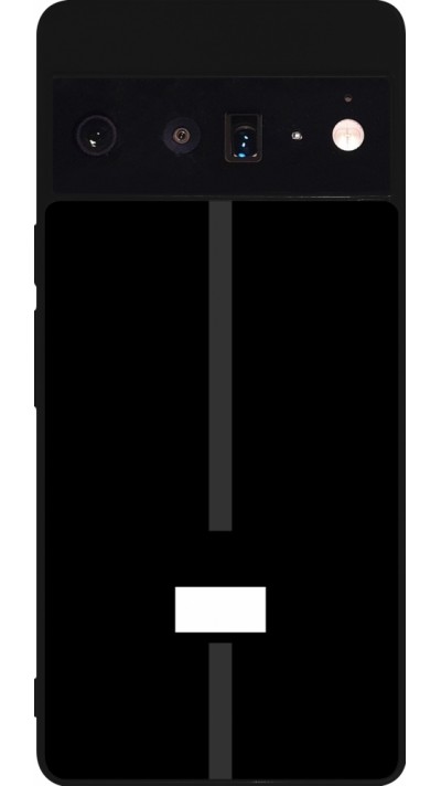 Google Pixel 6 Pro Case Hülle - Silikon schwarz Kanton FR schwarz