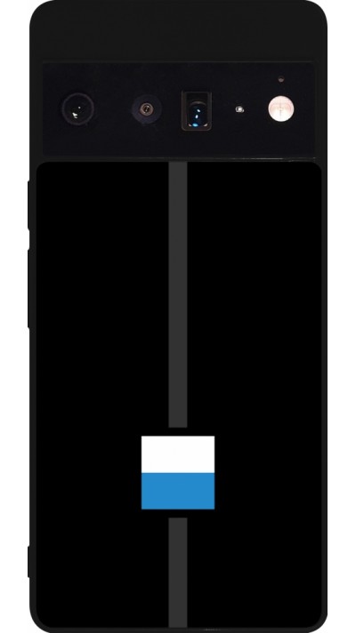 Google Pixel 6 Pro Case Hülle - Silikon schwarz Kanton LU schwarz