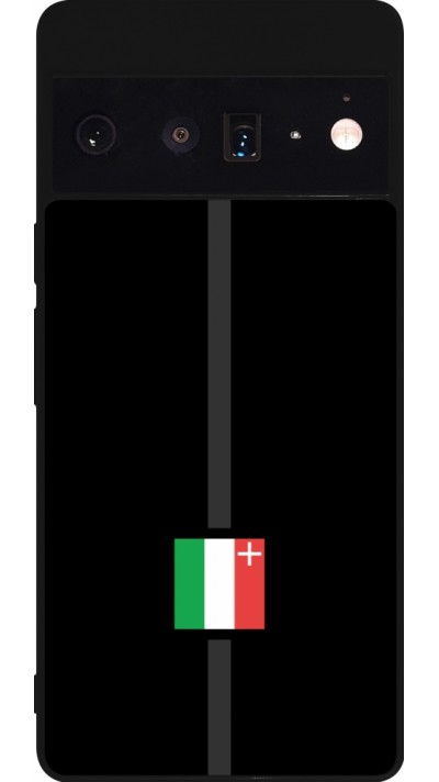 Google Pixel 6 Pro Case Hülle - Silikon schwarz Kanton NE schwarz