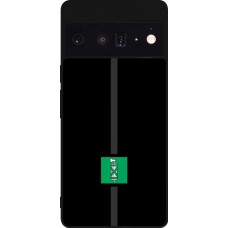 Google Pixel 6 Pro Case Hülle - Silikon schwarz Kanton SG schwarz