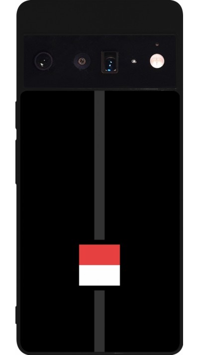 Google Pixel 6 Pro Case Hülle - Silikon schwarz Kanton SO schwarz