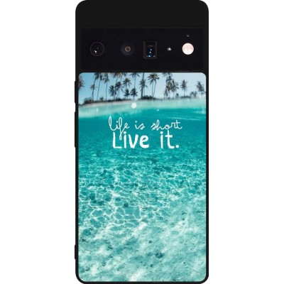 Google Pixel 6 Pro Case Hülle - Silikon schwarz Summer 18 24