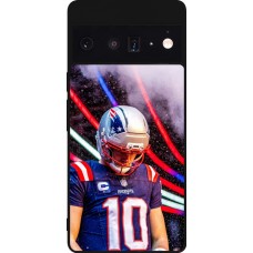 Google Pixel 6 Pro Case Hülle - Silikon schwarz Super Bowl 26 Patriots 3
