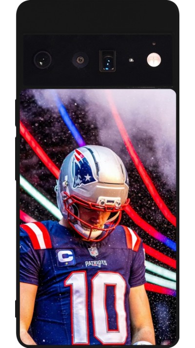 Google Pixel 6 Pro Case Hülle - Silikon schwarz Super Bowl 26 Patriots 3