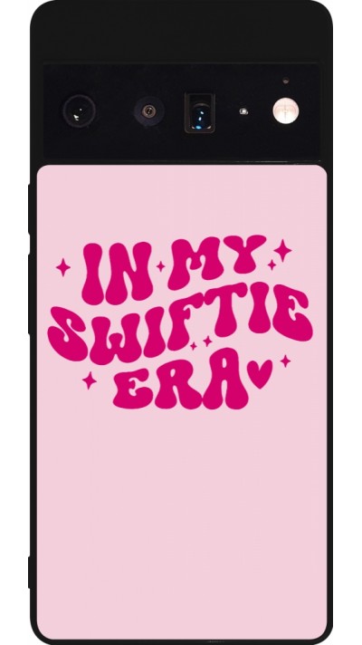 Coque Google Pixel 6 Pro - Silicone rigide noir Taylor Swift In My Swiftie Era - Pink