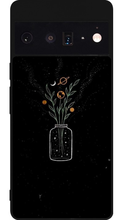 Google Pixel 6 Pro Case Hülle - Silikon schwarz Vase black