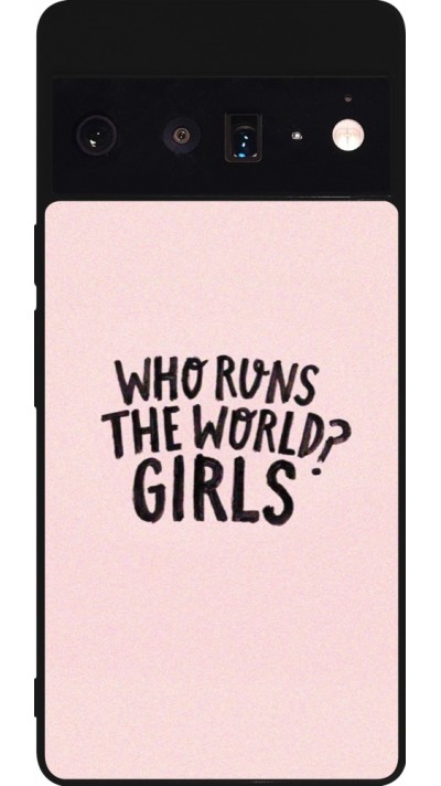 Google Pixel 6 Pro Case Hülle - Silikon schwarz Womens day 2026 3
