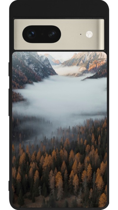 Google Pixel 7 Case Hülle - Silikon schwarz Autumn 22 forest lanscape Google Pixel 7 Case Hülle - Silikon schwarz Autumn 22 forest lanscape