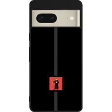 Google Pixel 7 Case Hülle - Silikon schwarz Kanton GL schwarz