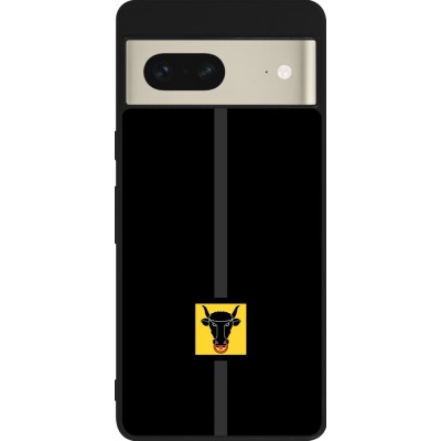 Google Pixel 7 Case Hülle - Silikon schwarz Kanton UR schwarz