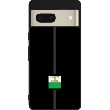 Google Pixel 7 Case Hülle - Silikon schwarz Kanton VD schwarz