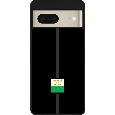 Google Pixel 7 Case Hülle - Silikon schwarz Kanton VD schwarz