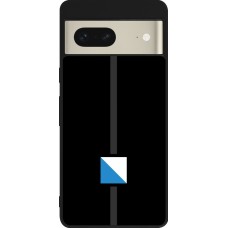 Google Pixel 7 Case Hülle - Silikon schwarz Kanton ZH schwarz