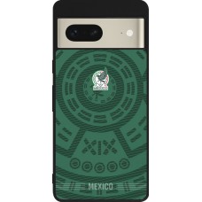 Google Pixel 7 Case Hülle - Silikon schwarz Mexiko 2026 personalisierbares Fussballtrikot