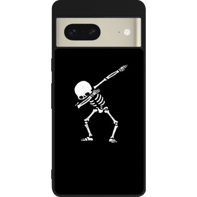 Google Pixel 7 Case Hülle - Silikon schwarz Halloween 19 09