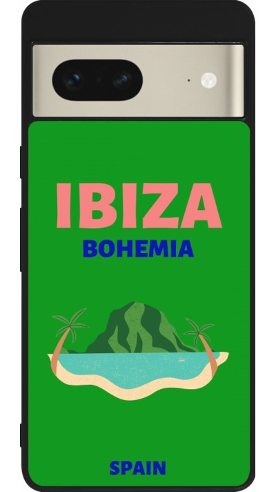 Google Pixel 7 Case Hülle - Silikon schwarz Pop Summer Destination Ibiza Google Pixel 7 Case Hülle - Silikon schwarz Pop Summer Destination Ibiza