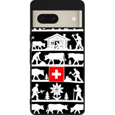 Google Pixel 7 Case Hülle - Silikon schwarz Poya Schweiz 1 schwarz