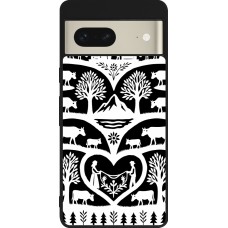 Google Pixel 7 Case Hülle - Silikon schwarz Poya Schweiz 2 schwarz