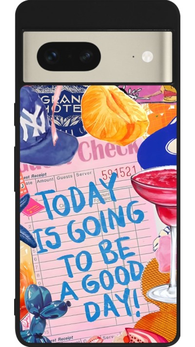 Google Pixel 7 Case Hülle - Silikon schwarz Preppy Today is Going to be a good day Google Pixel 7 Case Hülle - Silikon schwarz Preppy Today is Going to be a good day