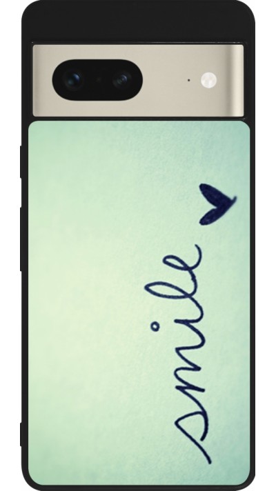 Google Pixel 7 Case Hülle - Silikon schwarz Smile Google Pixel 7 Case Hülle - Silikon schwarz Smile