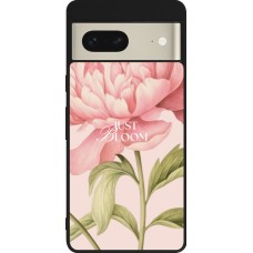 Google Pixel 7 Case Hülle - Silikon schwarz Just Bloom 2026