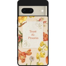 Google Pixel 7 Case Hülle - Silikon schwarz Trust the process 2026