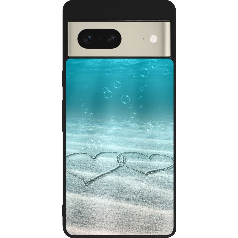 Google Pixel 7 Case Hülle - Silikon schwarz Summer 18 19