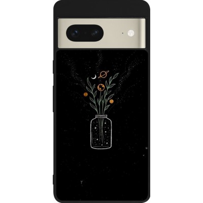 Google Pixel 7 Case Hülle - Silikon schwarz Vase black