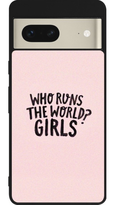 Google Pixel 7 Case Hülle - Silikon schwarz Womens day 2026 3