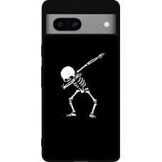 Google Pixel 7a Case Hülle - Silikon schwarz Halloween 19 09