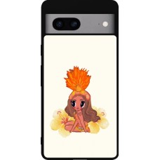Google Pixel 7a Case Hülle - Silikon schwarz Karol G Tropicoqueta