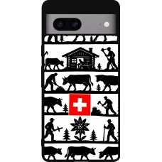 Google Pixel 7a Case Hülle - Silikon schwarz Poya Schweiz 1