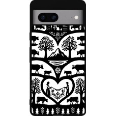 Google Pixel 7a Case Hülle - Silikon schwarz Poya Schweiz 2